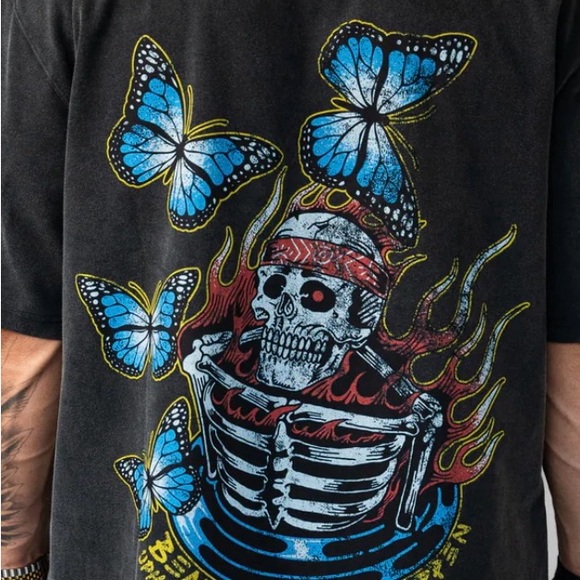 Lenny the Skeleton V2 faded vintage, size 2XL - Picture 5 of 7